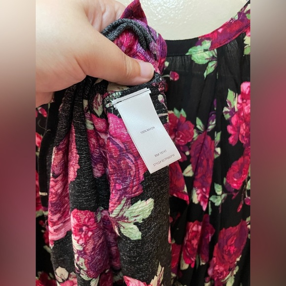 ✨2 For $6 The Pioneer Women Floral Blouse Size 3X - Picture 7 of 7